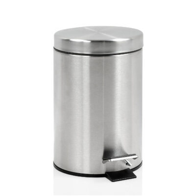 Pattumiera Bagno 5L - Acciaio