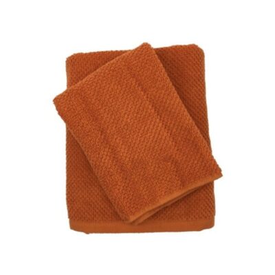 Asciugamano per il viso colore bruciato