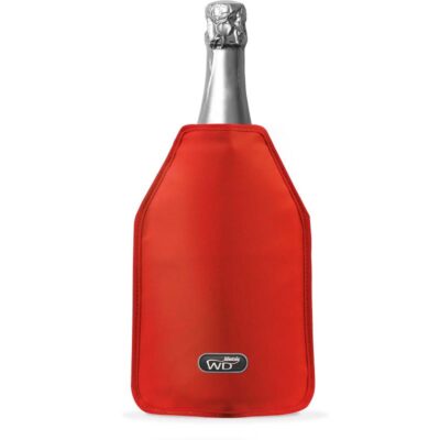 Glacetta raffreddabottiglie di colore rosso materiale morbido