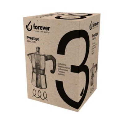 Scatola moka 3 tazze induzione e gas