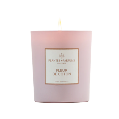 Candela profumata Fiori di Cotone 180 gr - Plantes et Parfums