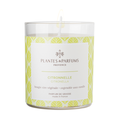 Candela alla Citronella - Plantes et Parfums