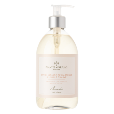 Sapone liquido 500ml Amande - Plantes et Parfums