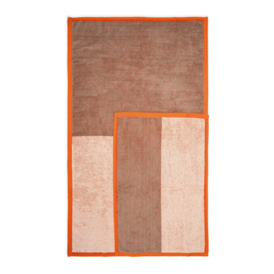 Set spugna viso + ospite betulla/zucca - Maison Sucrée