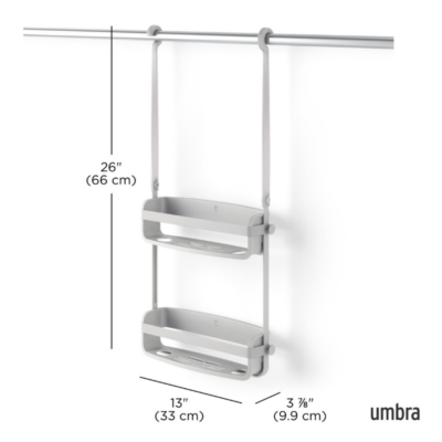 Organizer doccia grigio - Umbra