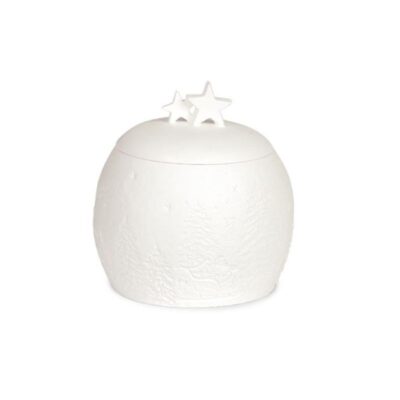 Scatola in porcellana Stella 8,5 cm - TonoSuTono