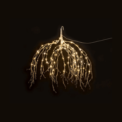 Lampadario luminoso con gemme - TonoSuTono